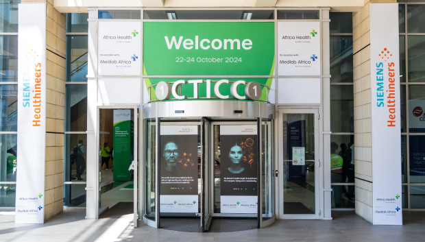  Entrance to World Health Expo Cape Town at Cape Town International Convention Centre