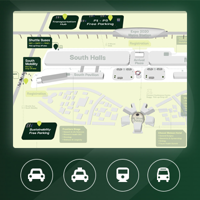 Plan your journey to WHX Dubai