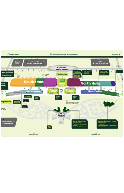 WHX Dubai Floor plan