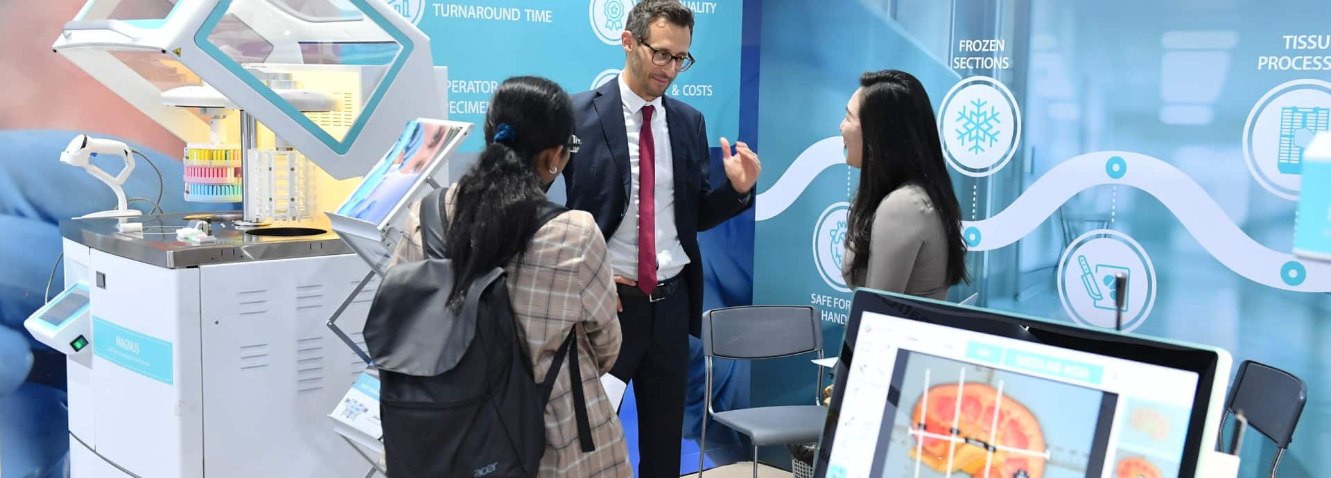 Delegates and exhibitor at World Health Expo Kuala Lumpur