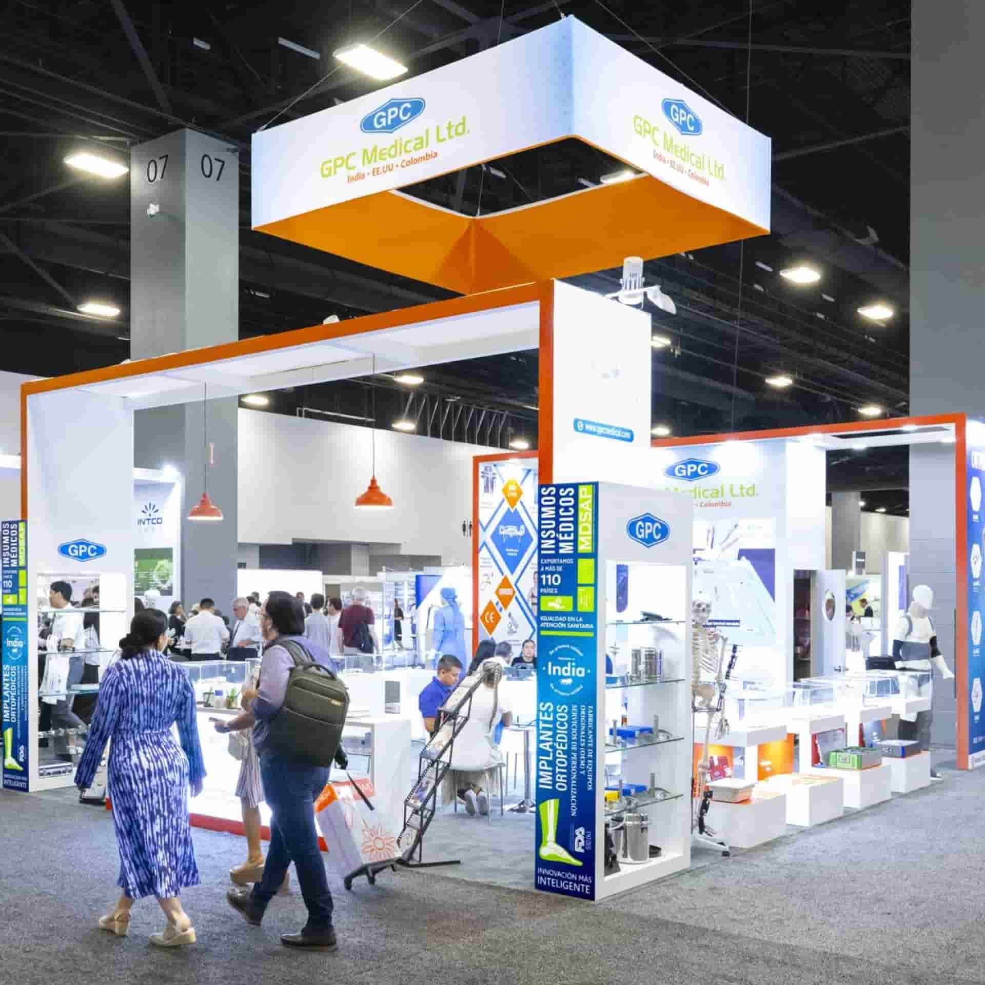 Booth at World Health Expo Miami