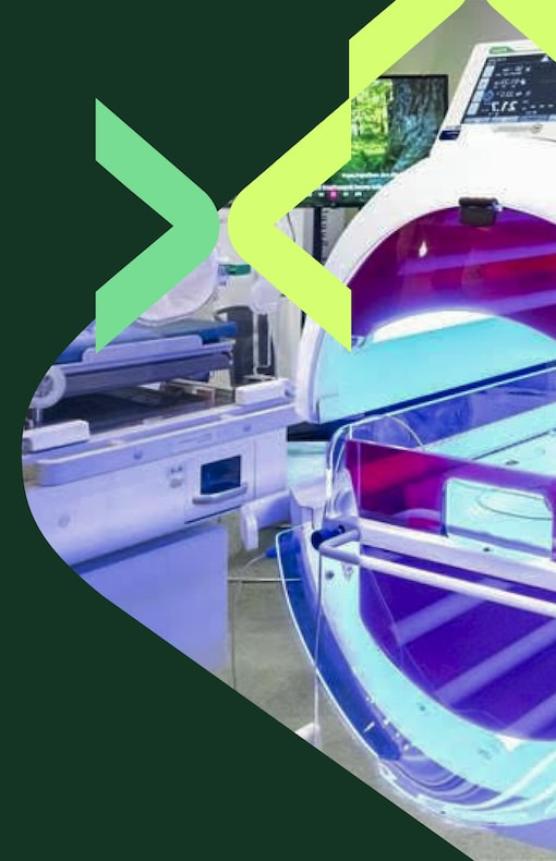 Incubator on display at WHX Miami