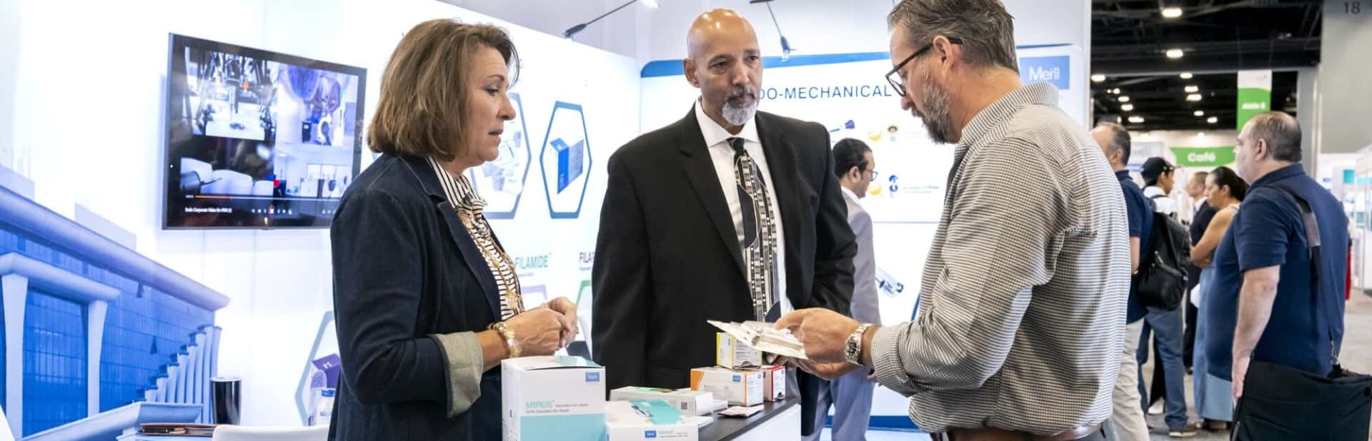 Delegates at World Heath Expo Miami