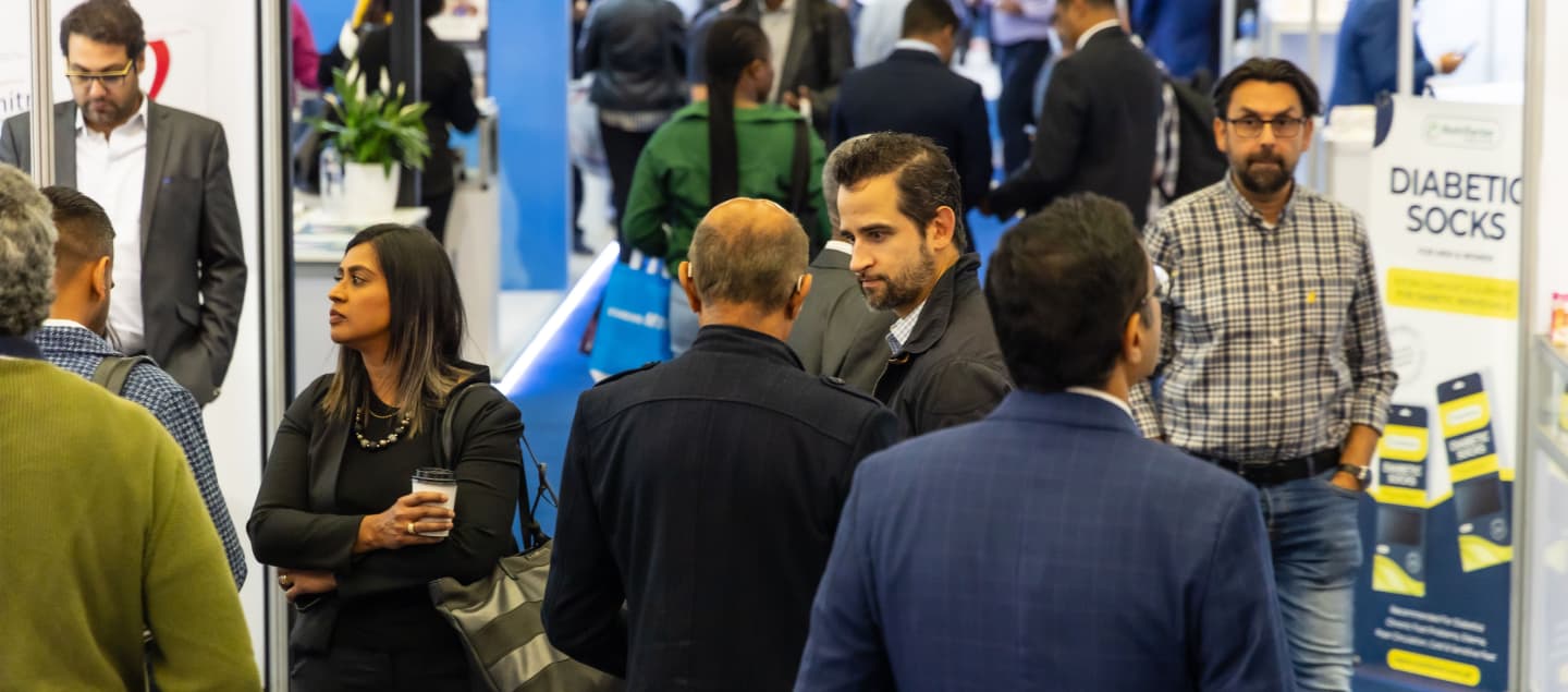 Attendees at World Health Expo Labs Cape Town
