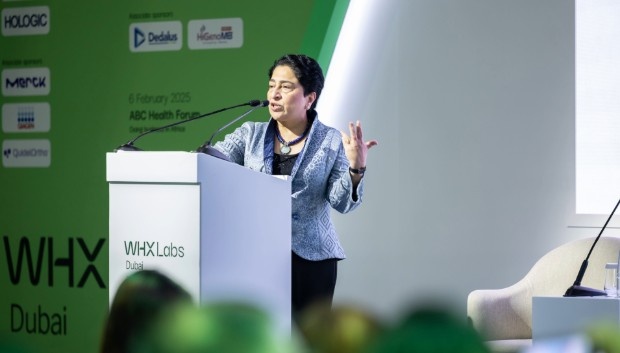 Female speaker