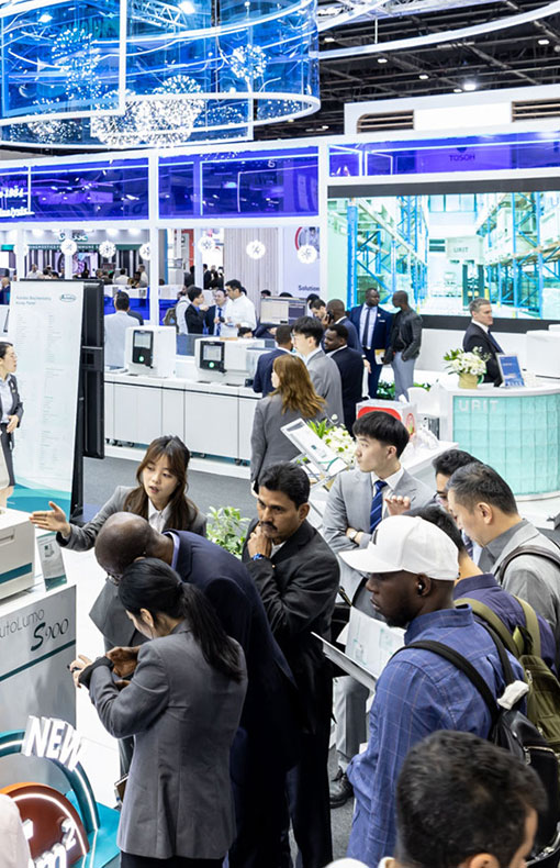 WHX Labs Dubai 2025 show floor