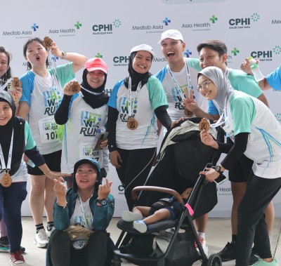  Finishers after a running event at WHX Kuala Lumpur