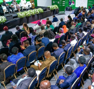 Conference attendees at WHX Lagos