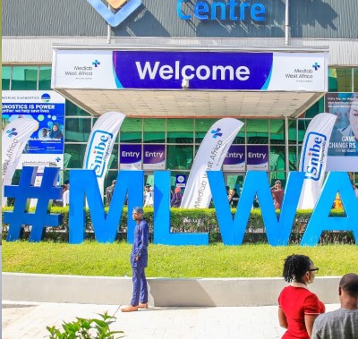 Entrance to WHX Lab Lagos