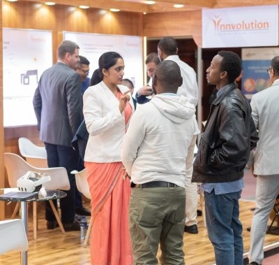 Networking at World Health Expo Labs Nairobi